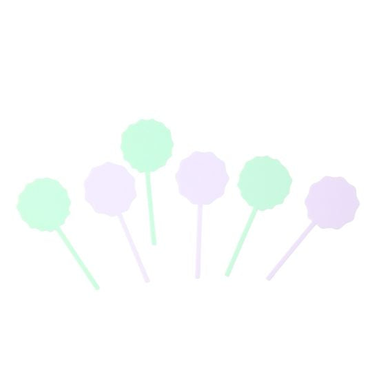 Scalloped Cupcake Toppers