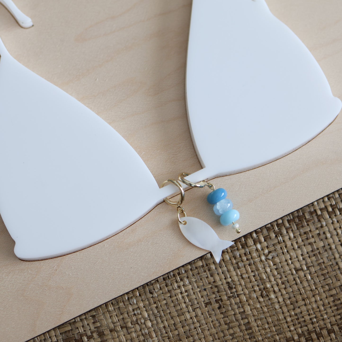 14K Gold Filled Bikini Charm | Mix &amp; Match Beach Charm | Vida Islena Collection